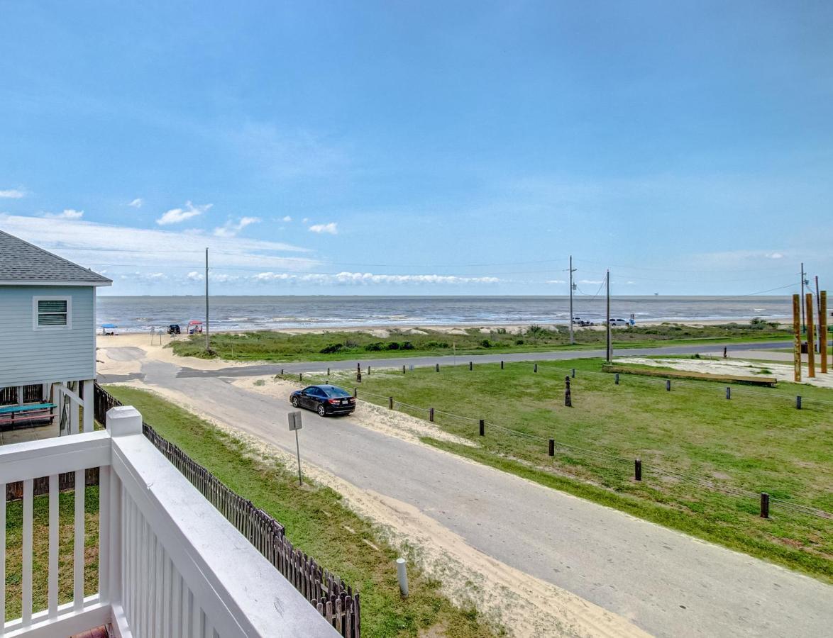 Bolivar Peninsula Spring Break Specials! Front Row Views - Tiki Bar - Playground 빌라 외부 사진